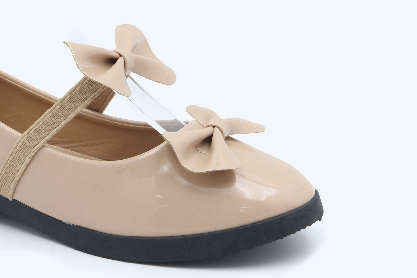 Nude Elegant Bow Shoes
