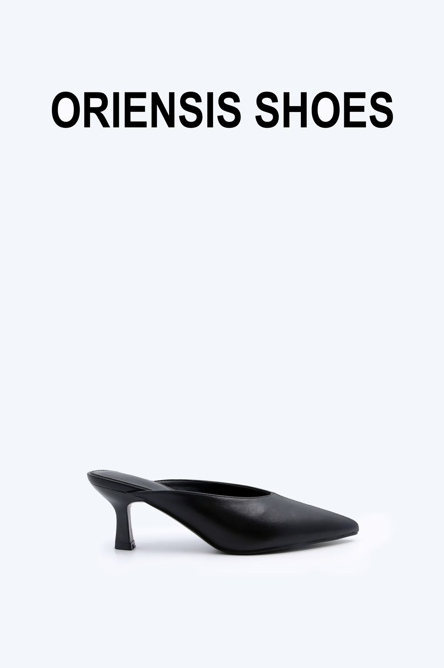 Black Trim Shine Sandals