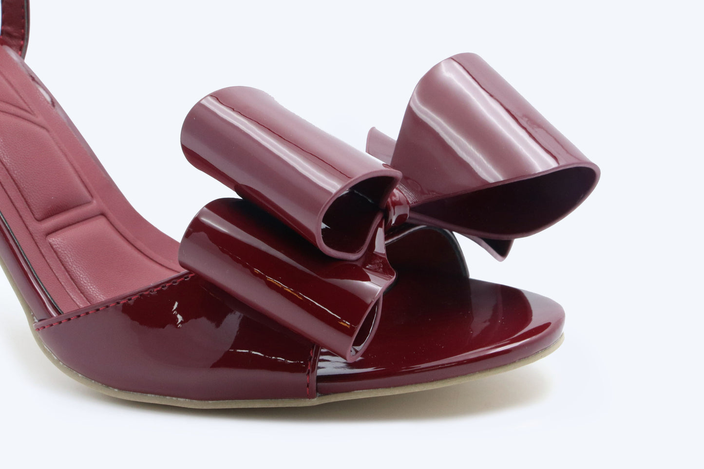 Maroon Luminary Strap Heels
