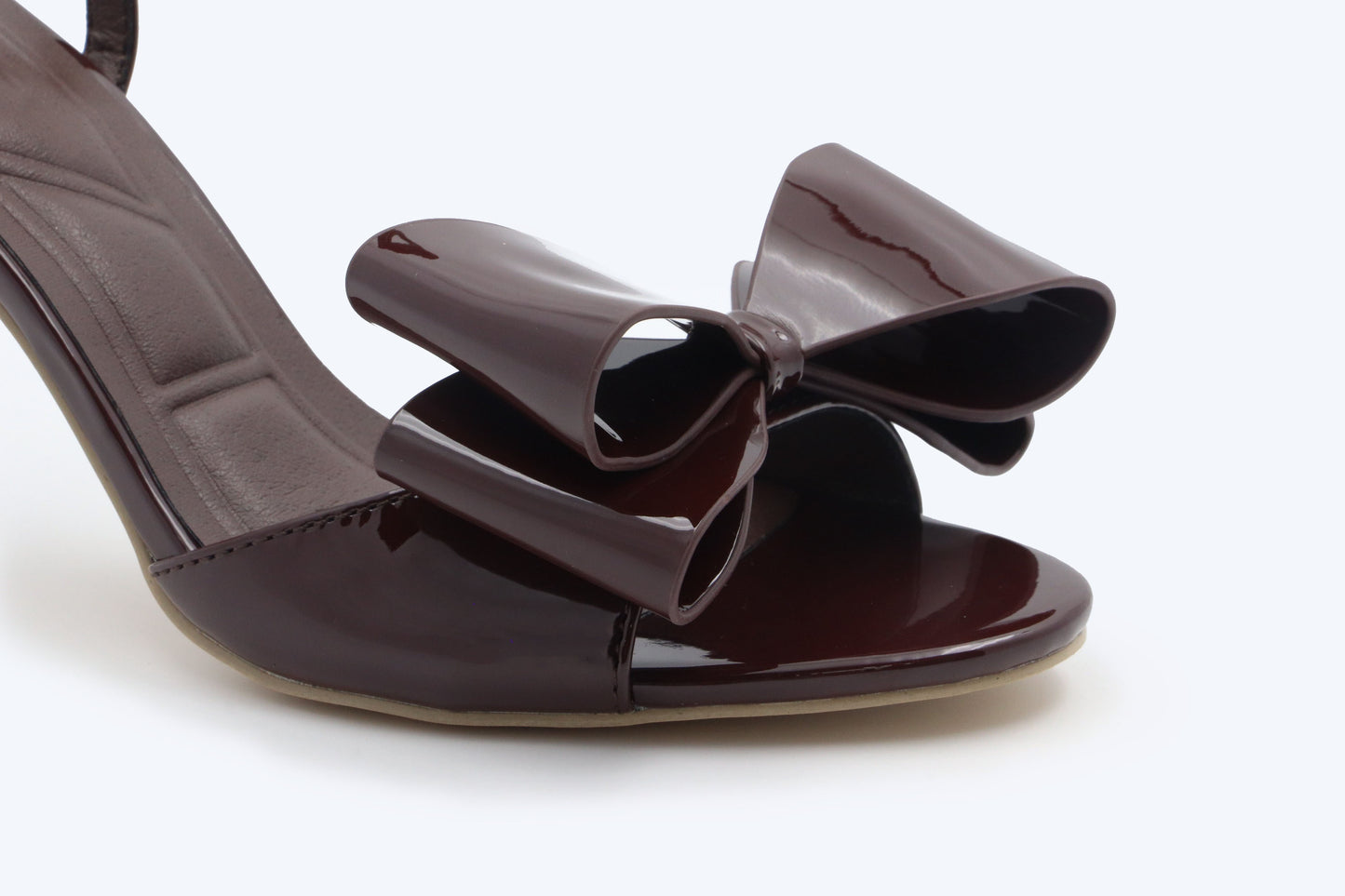 Coffe Luminary Strap Heels