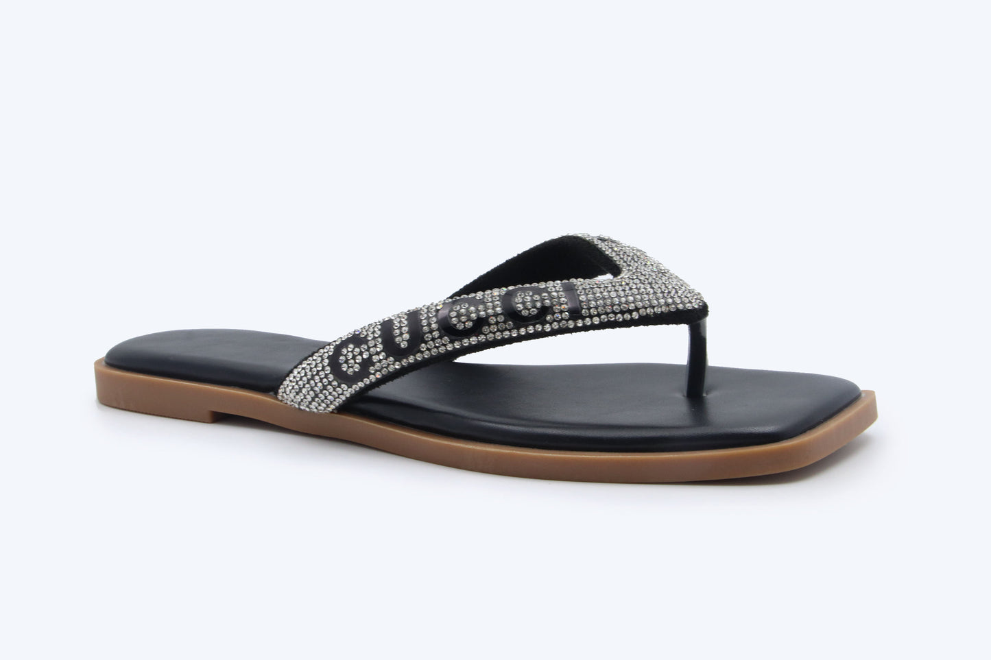 Black Gucci Thone Flat