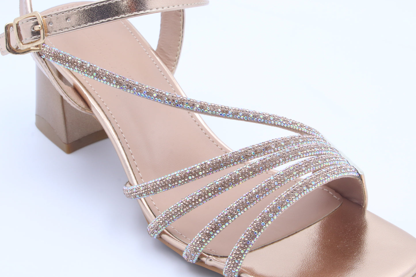 Champagne color Stella Shine Heels