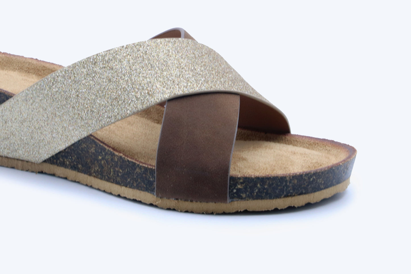 Brown Glimmer Cross Flat