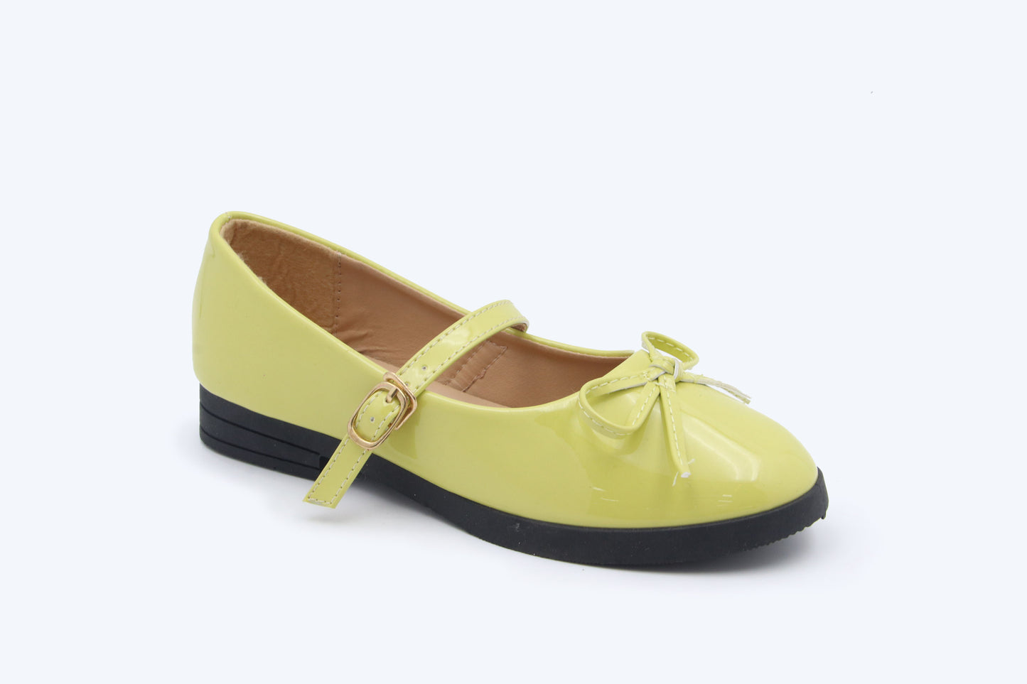 Yellow Melody Bow Shoes