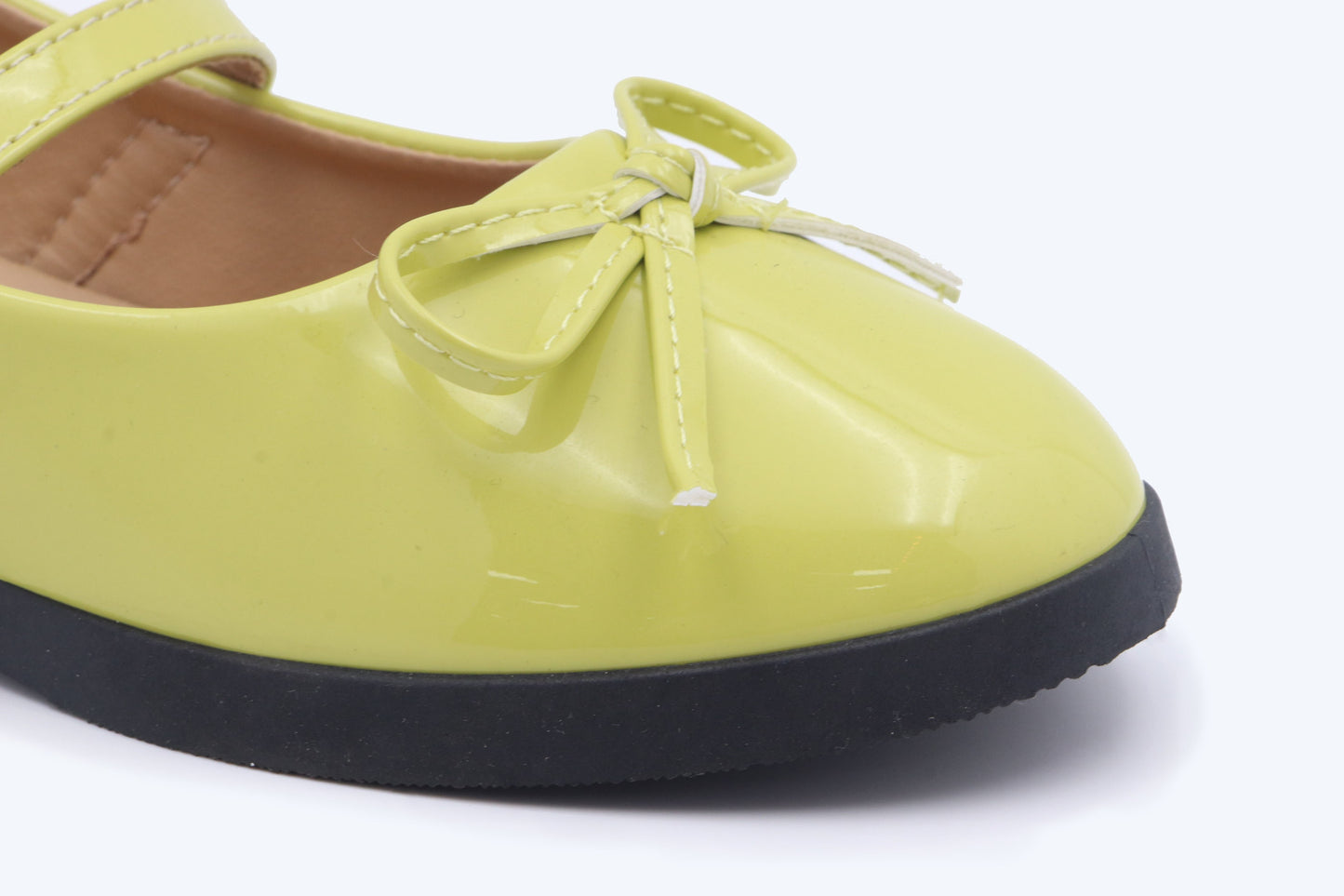 Yellow Melody Bow Shoes