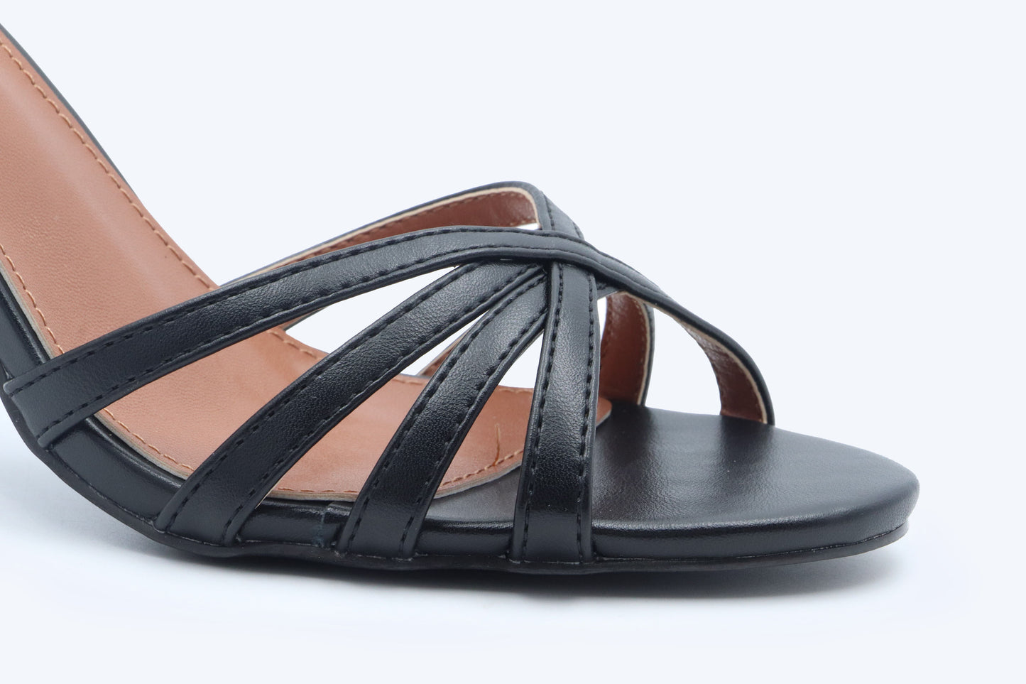 Black Strap Heels