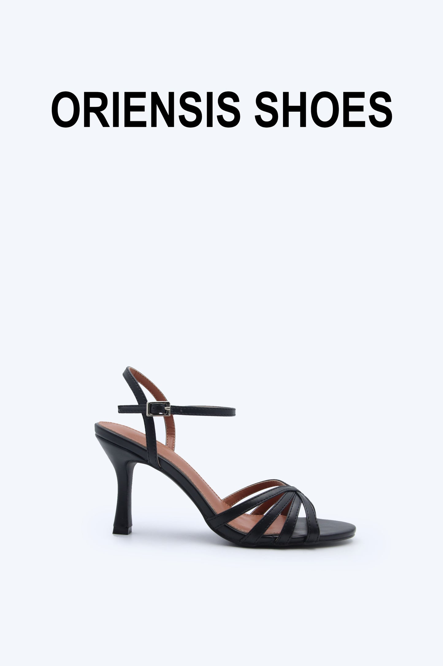 Black Strap Heels