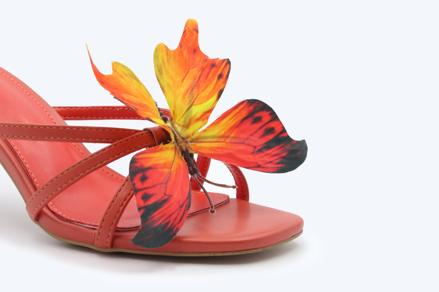 Red Butterfly Sandals
