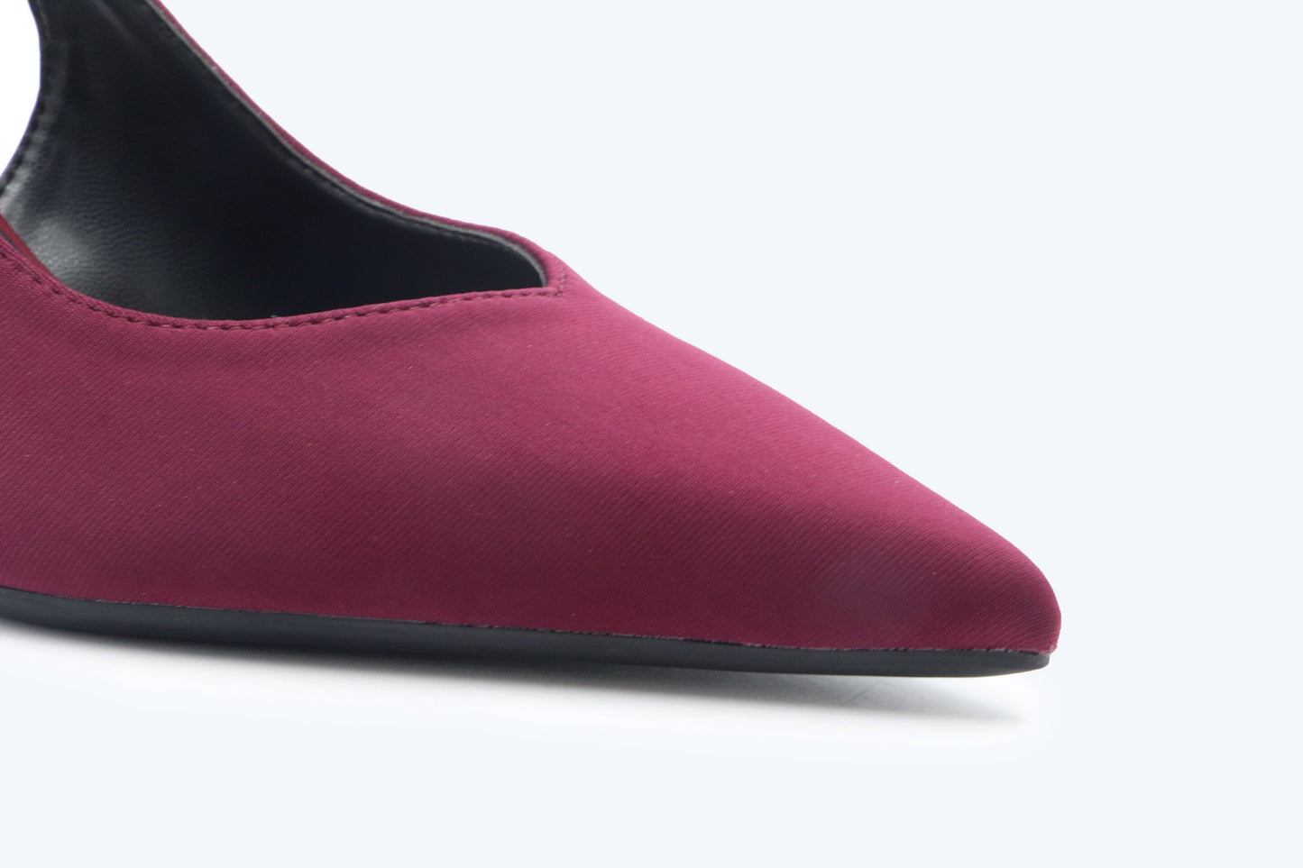 Maroon Causal Heels