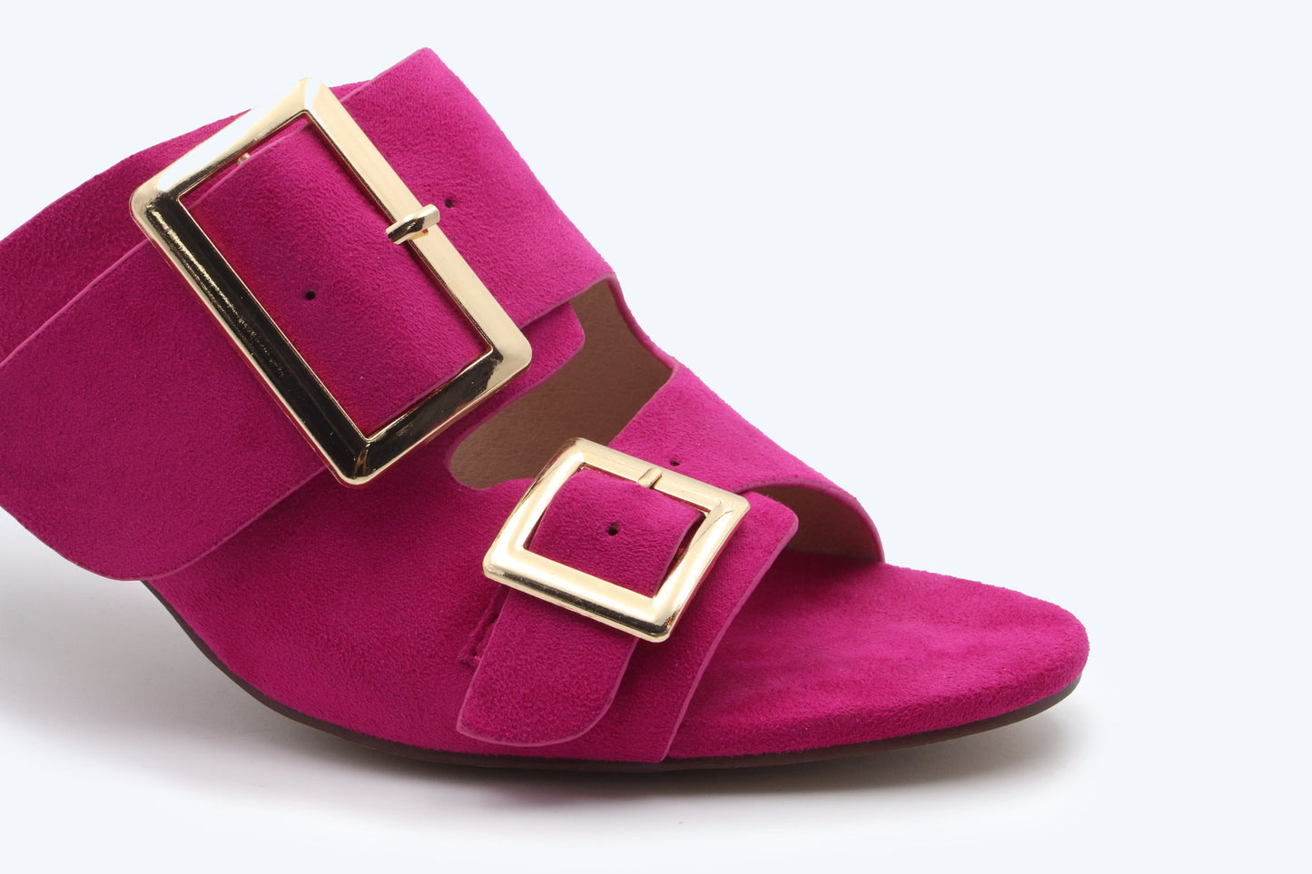 Pink Buckle Glitz Sandal
