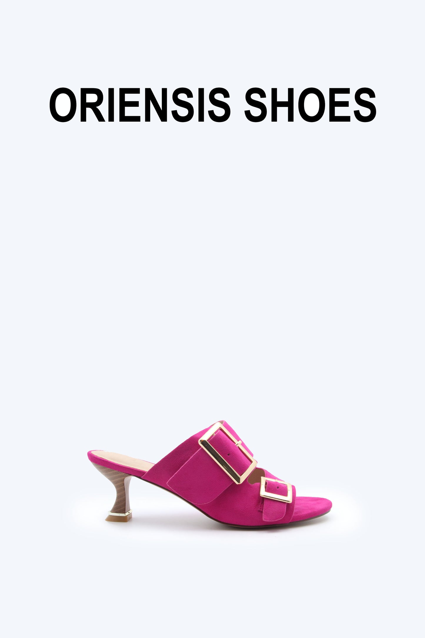 Pink Buckle Glitz Sandal