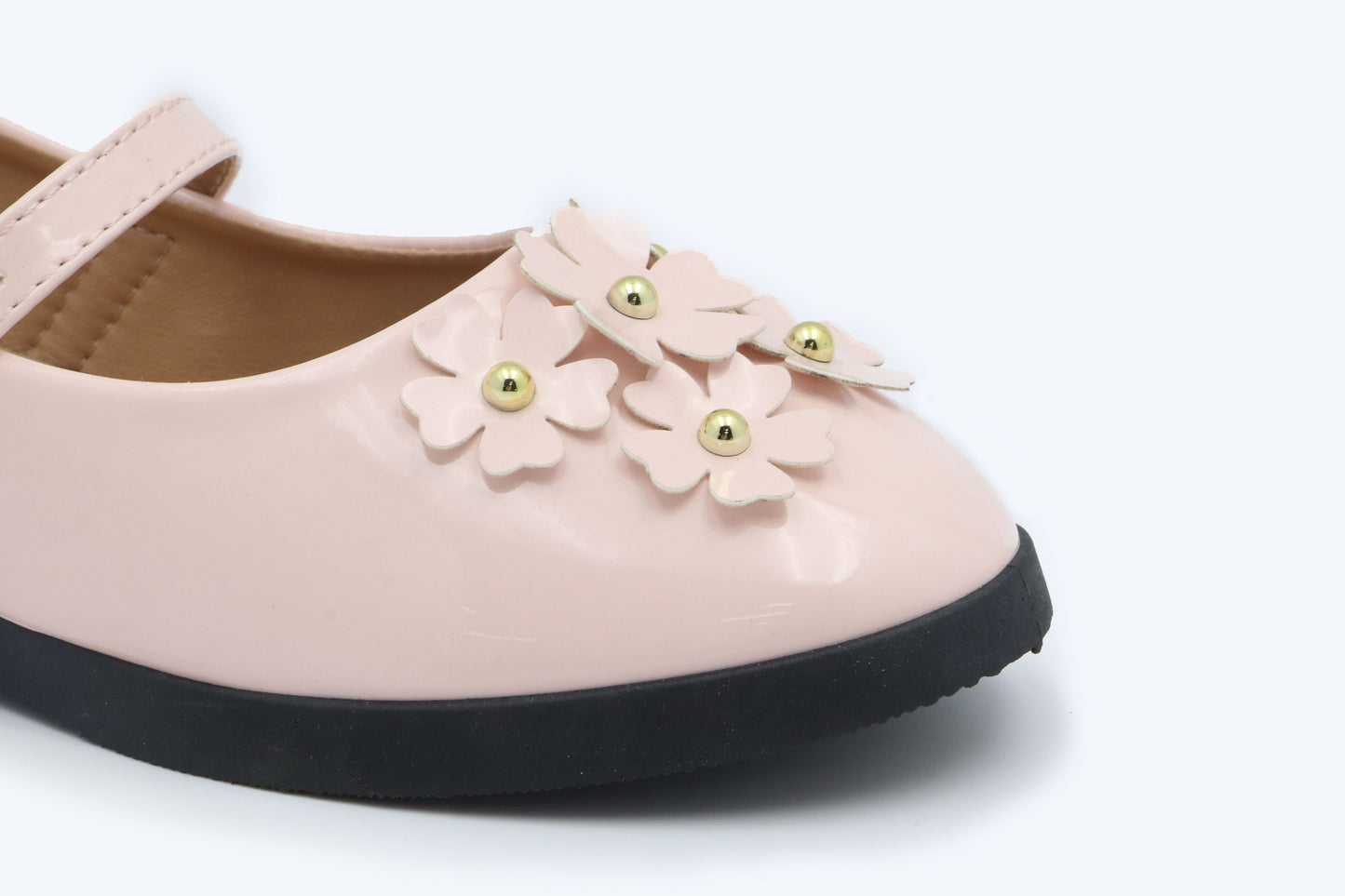 Pink Floral Brogue Shoes
