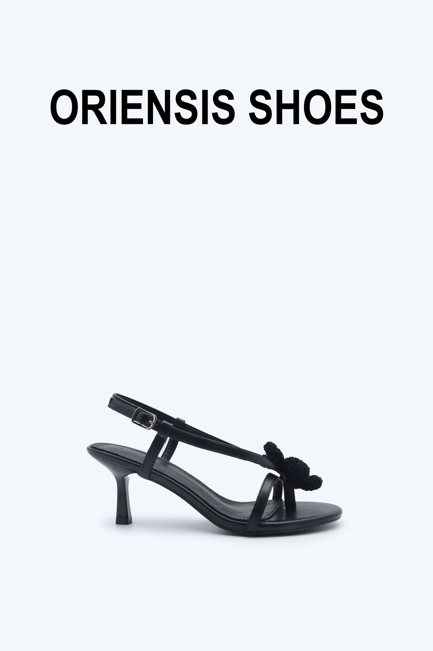 Black Bowknot Allure Heel