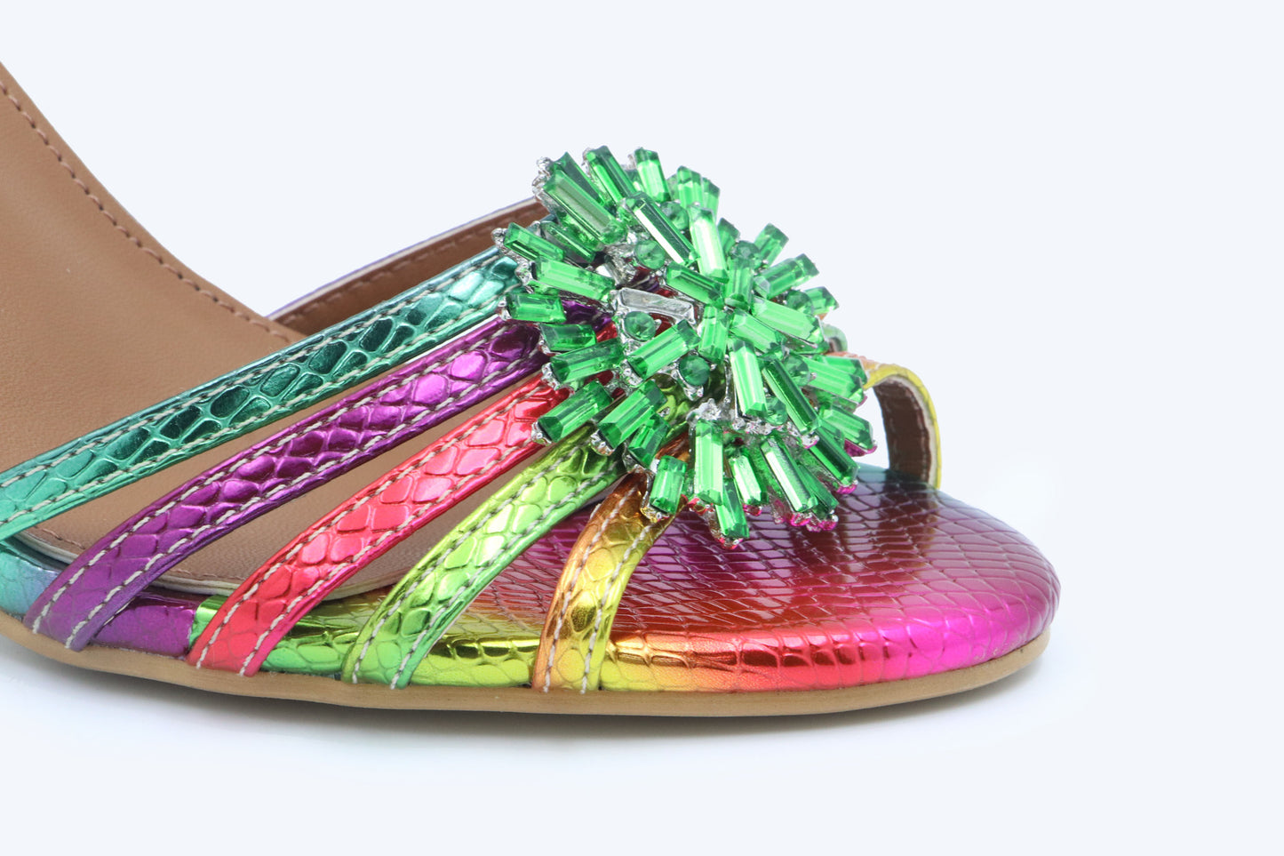 Rainbow Gleam Heel