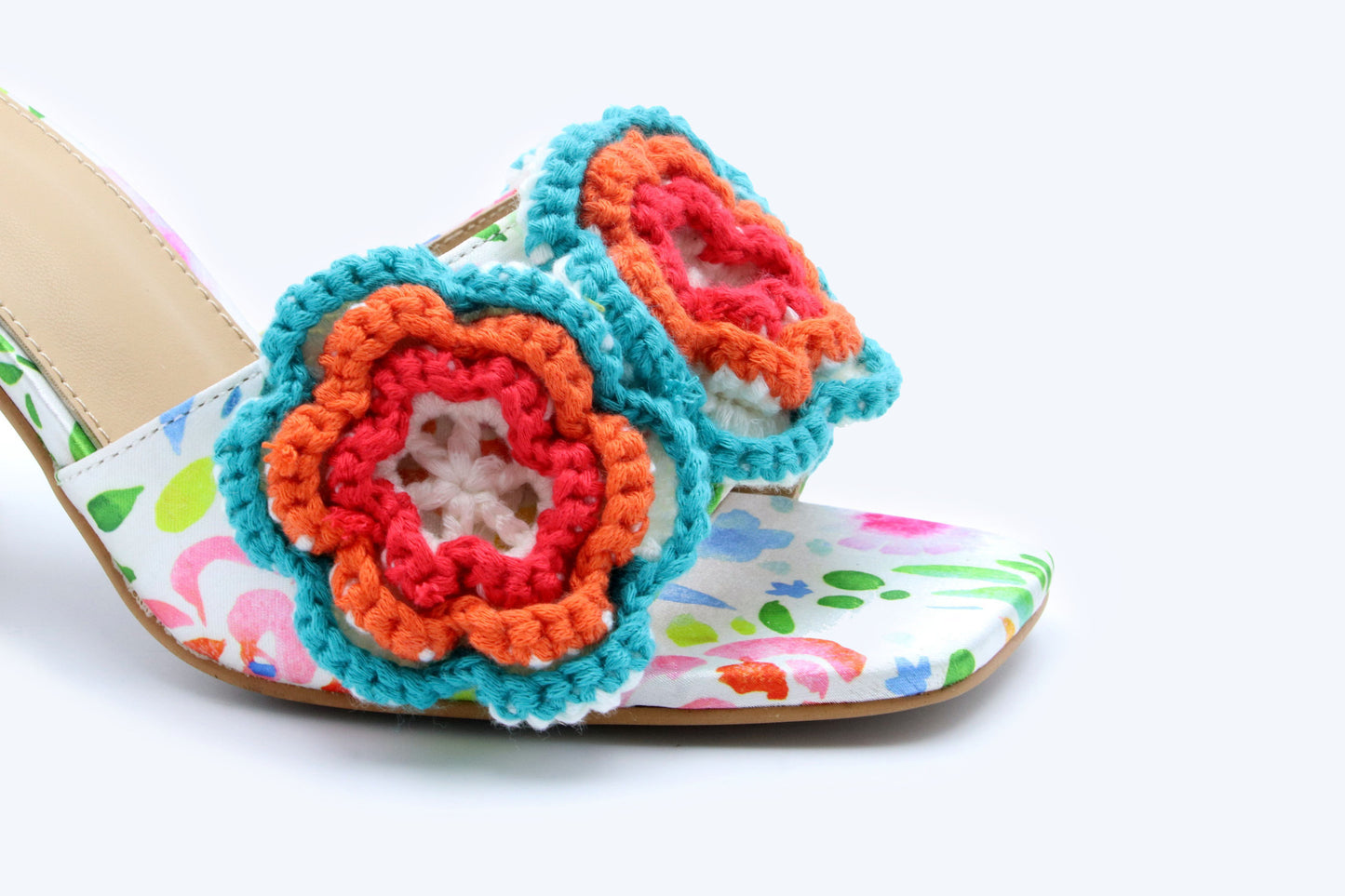Blue Fiber Flora Sandal