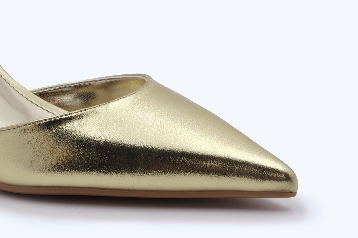Gold Choco Stiletto Heels