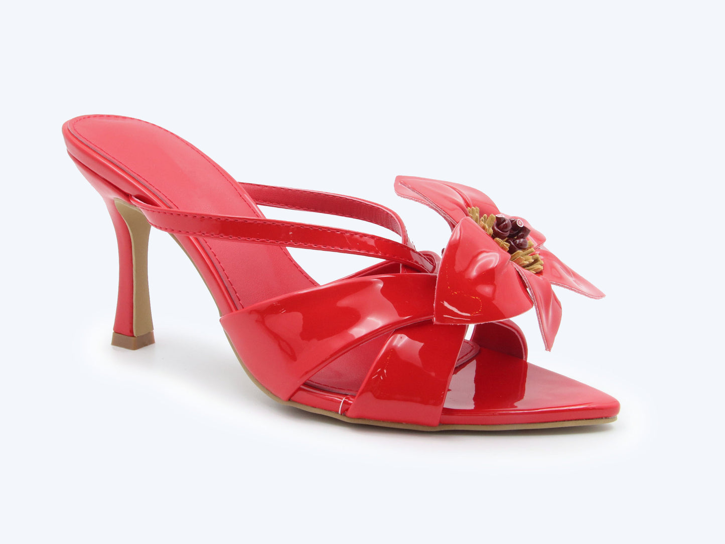 Red Bloom whirl Sandal