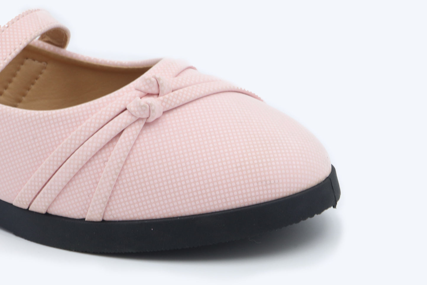 Pink Blush Bow Shoes