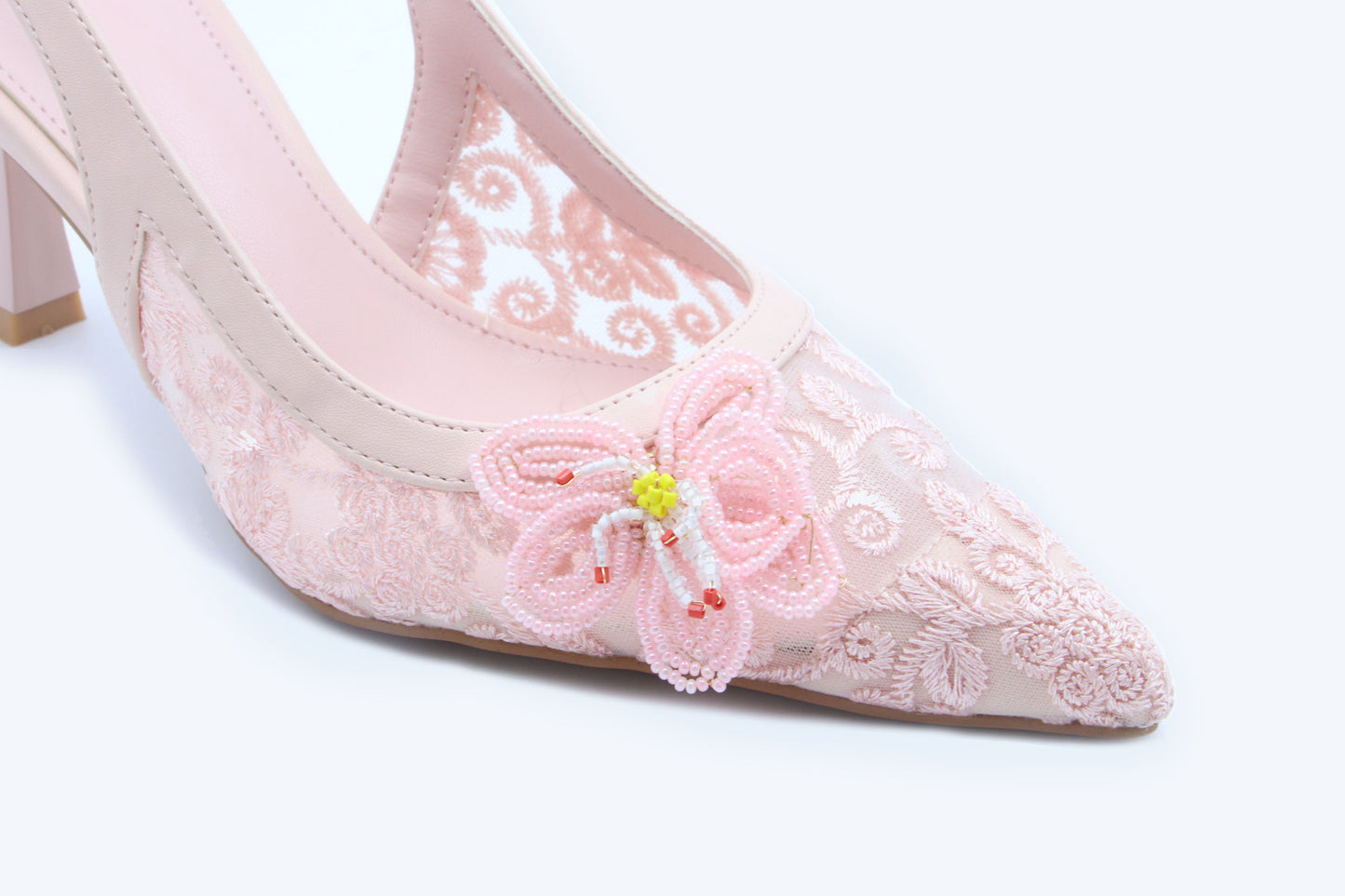 Pink Blossomina Heels