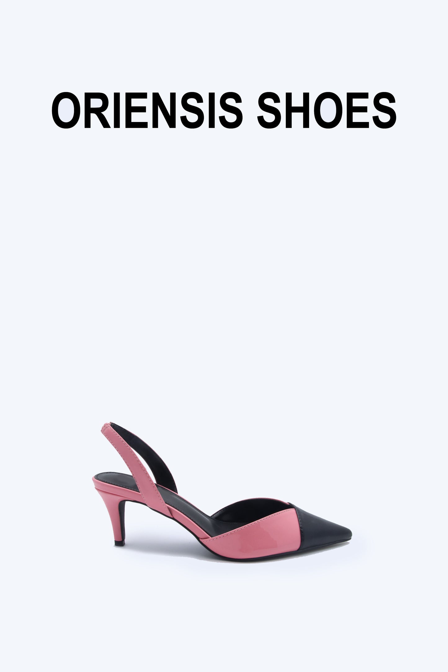 Duo-Tone Patent Sling Heels