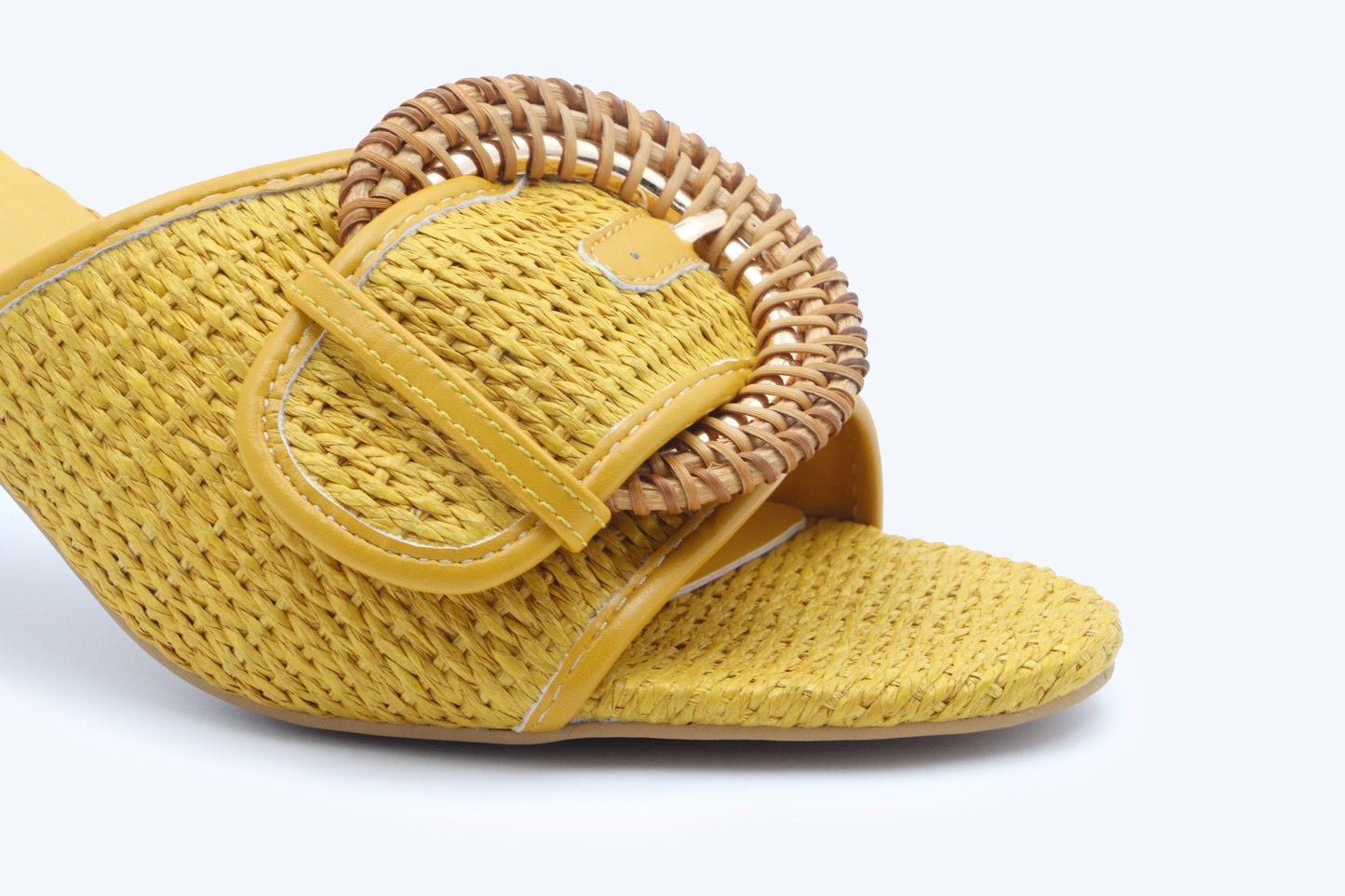 Yellow Gilt Weave Sandal