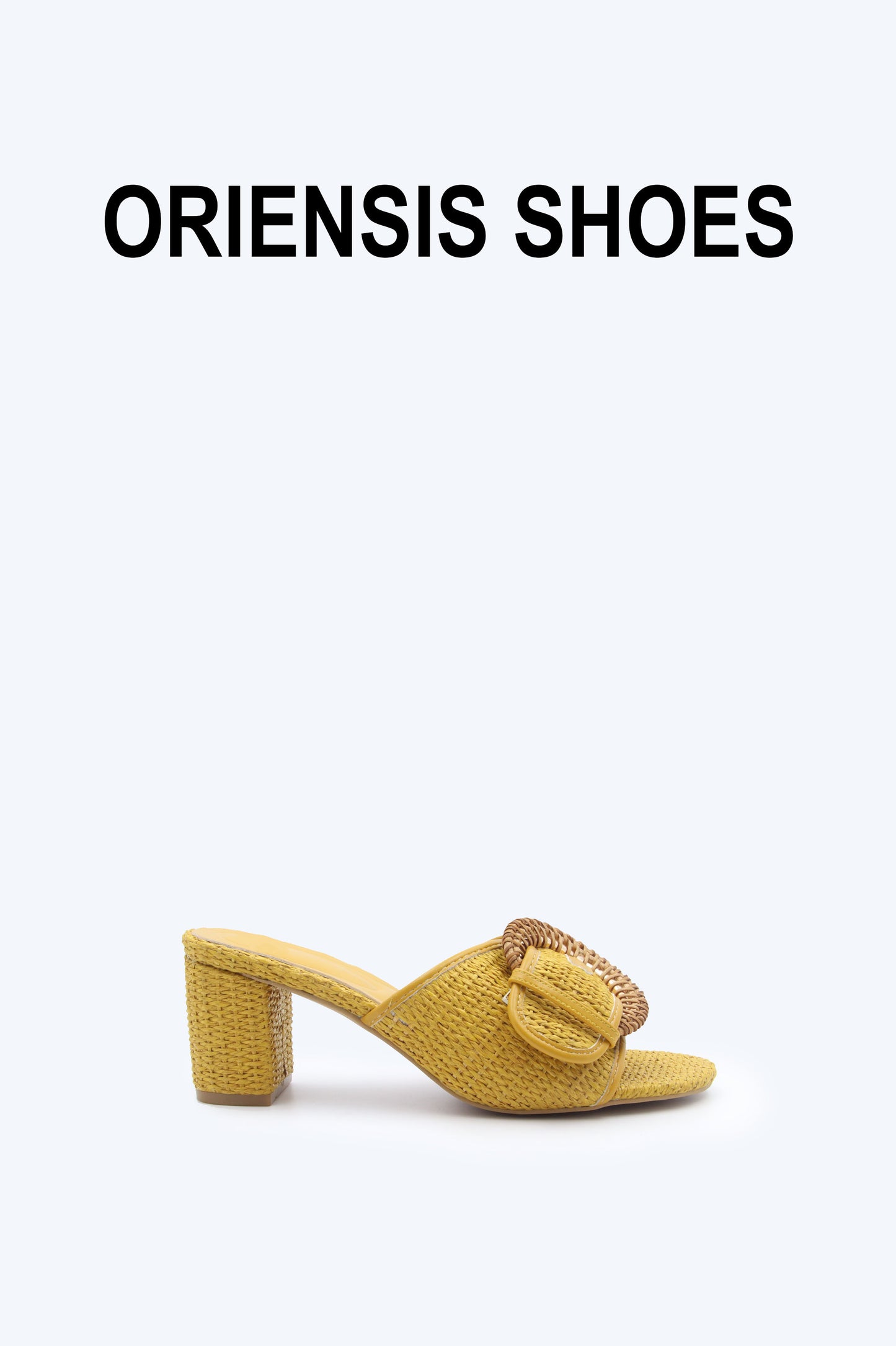 Yellow Gilt Weave Sandal