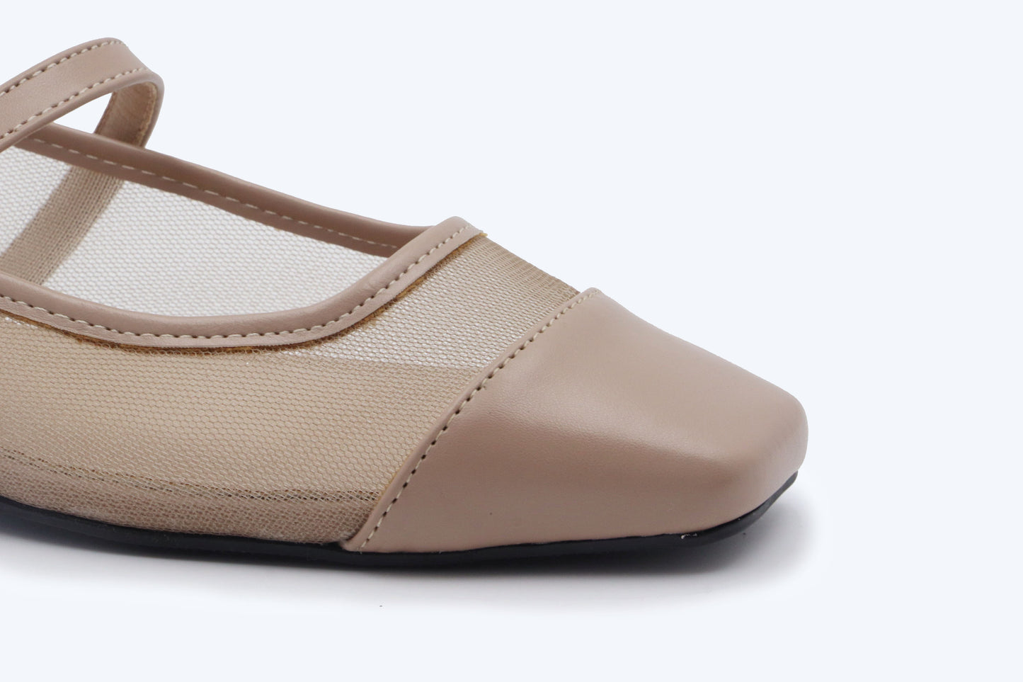 Nude Sheer Glide Heel
