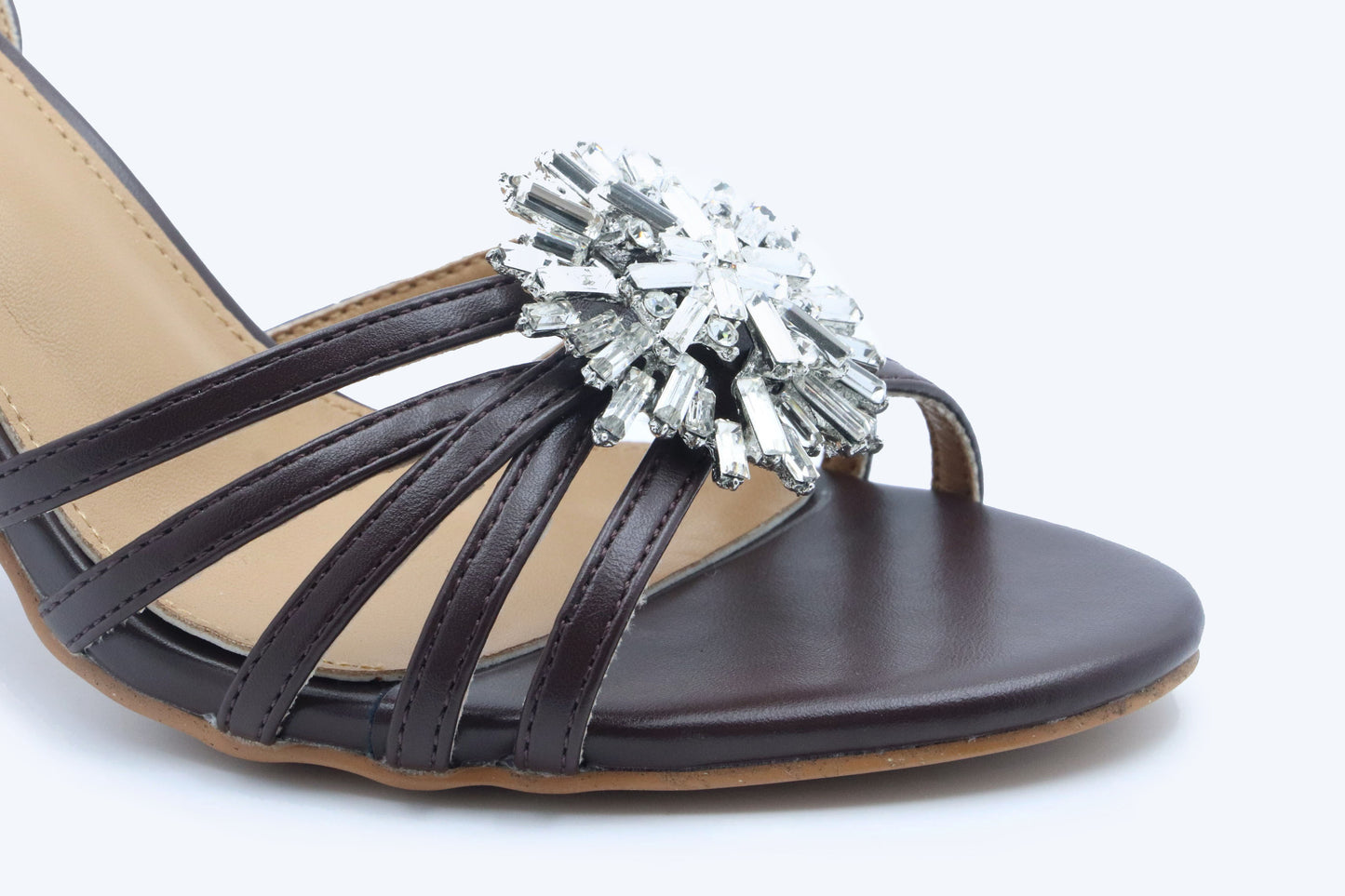 Brown Gleam Heel