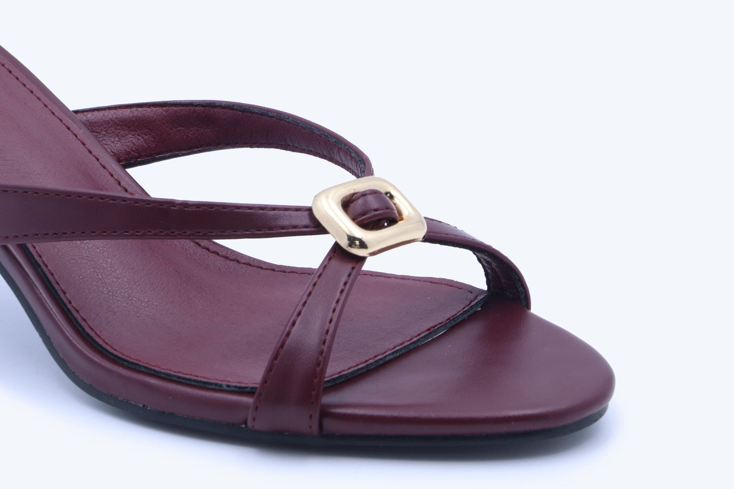 Maroon Gleam Heels