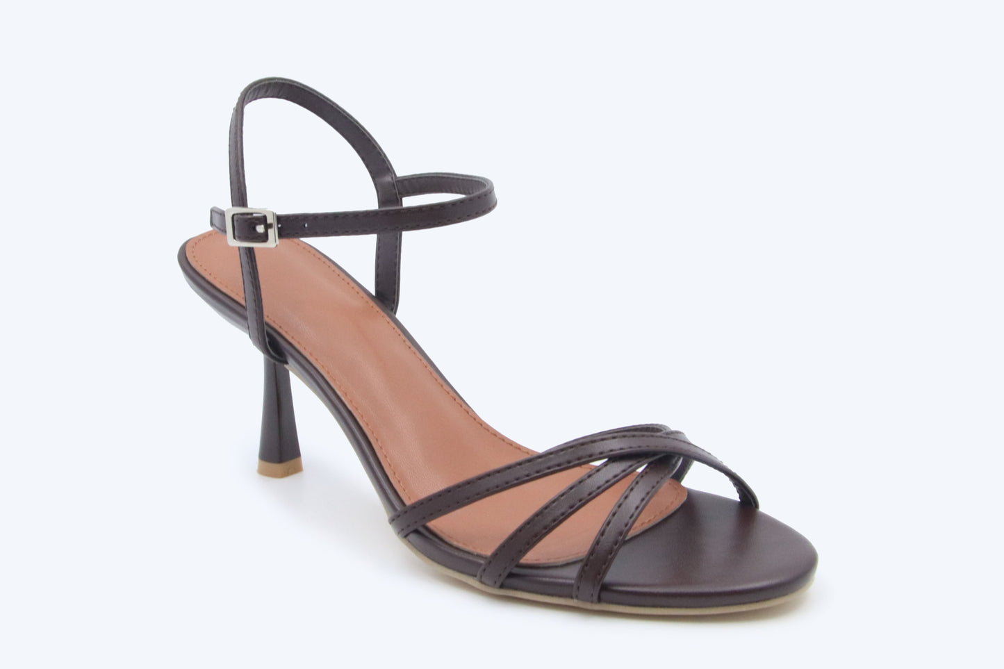 Mocha Strap Heel