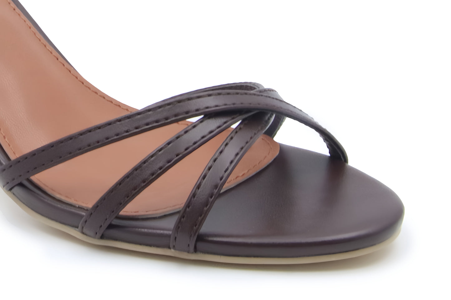 Mocha Strap Heel