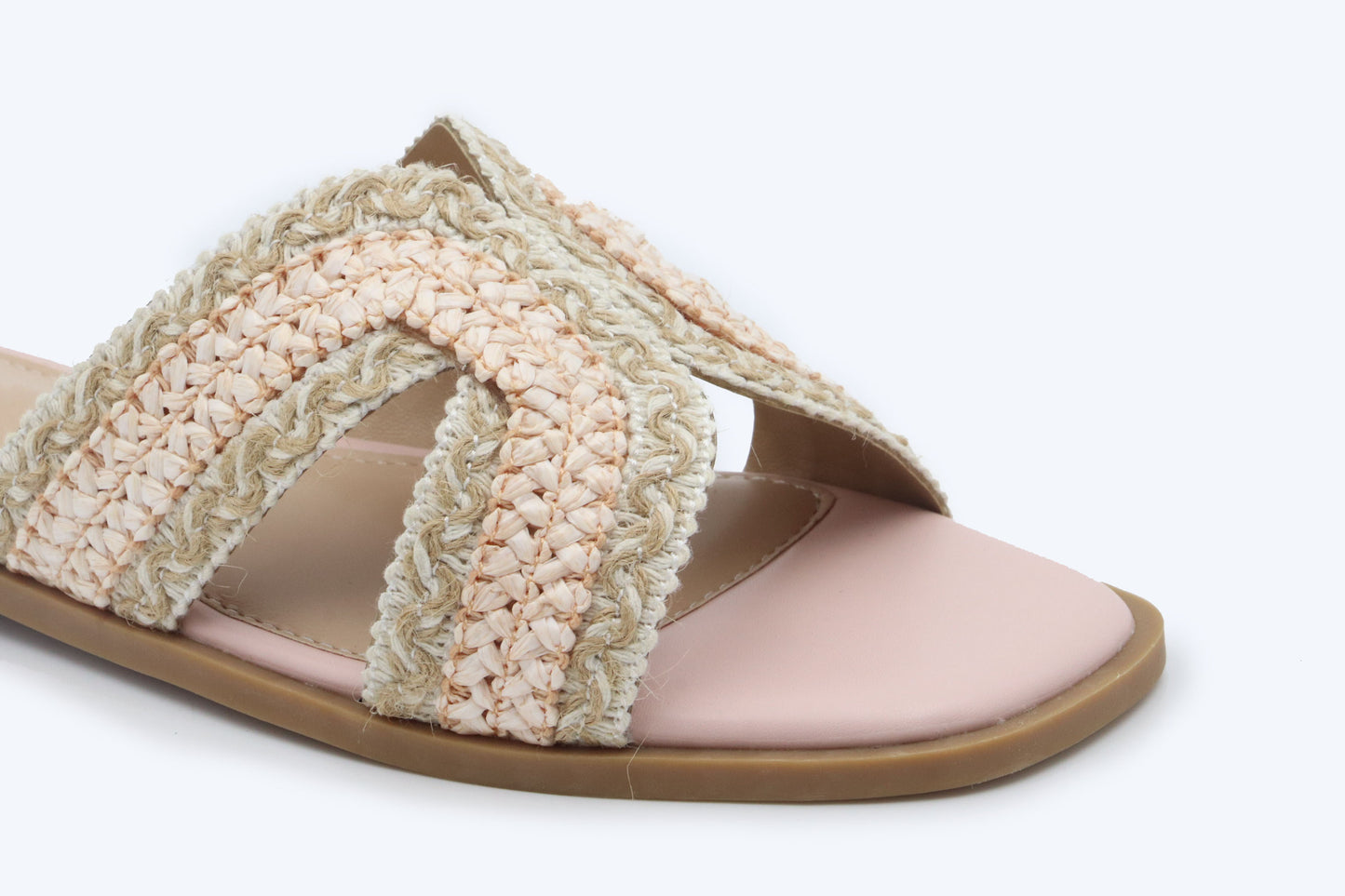 Cream Woven Breeze Flats