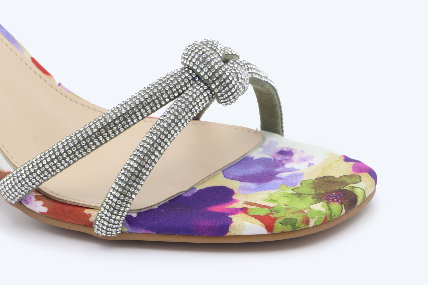 Purple Bloom Spark Heels