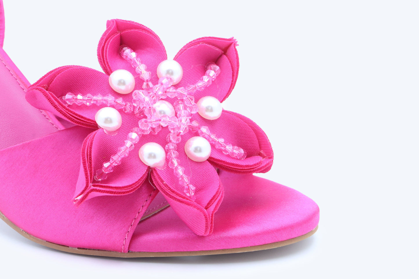 Pink Petal Slingback Heels