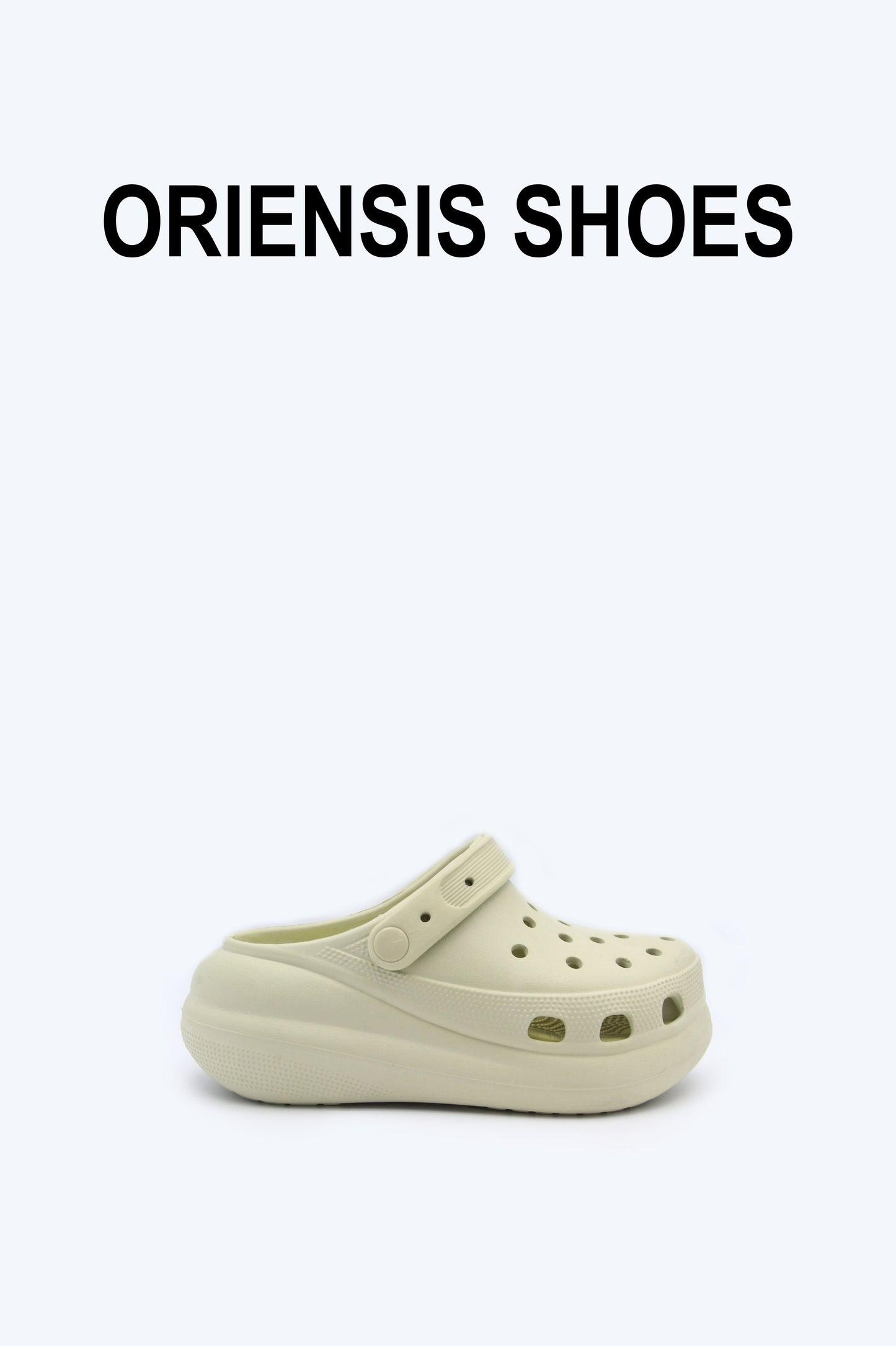 Beige PuffClog