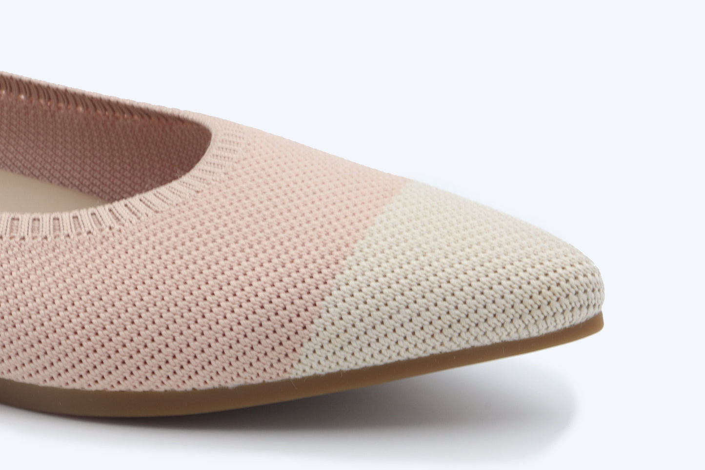Pink Knit Comfort Flat