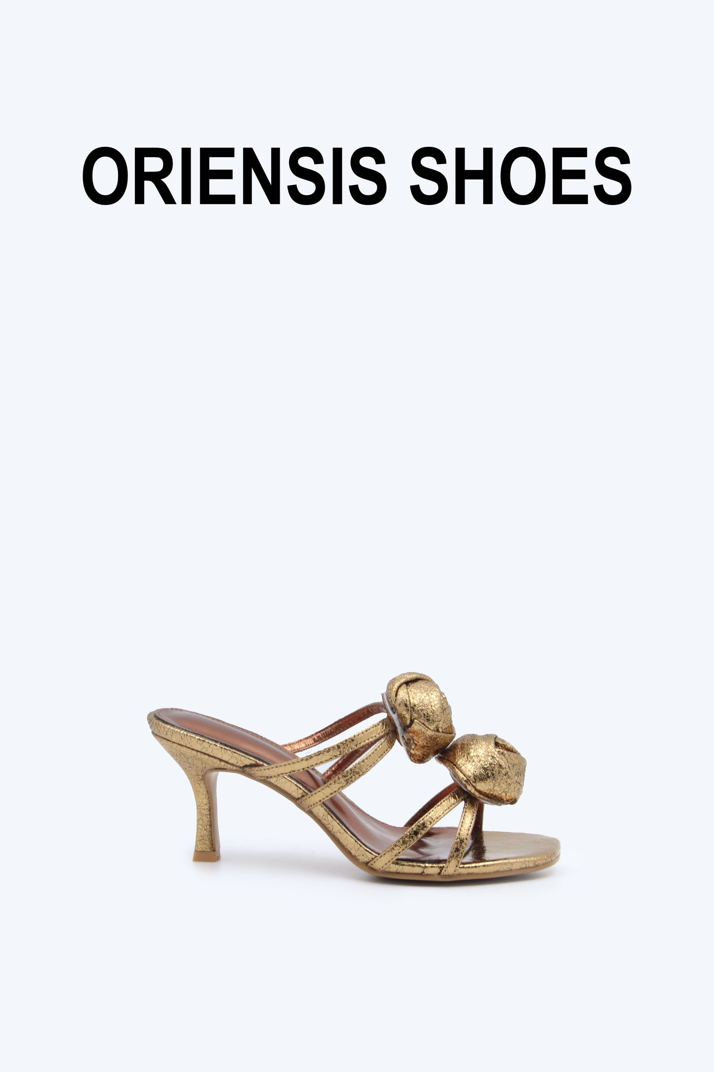 Gold Rose Mule Sandles