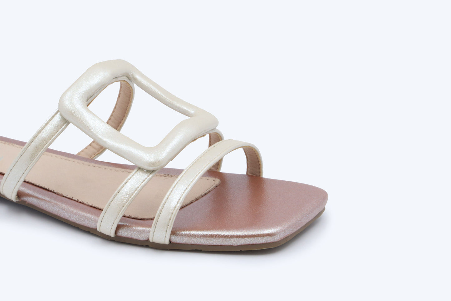 Silver Loop Slide Flat