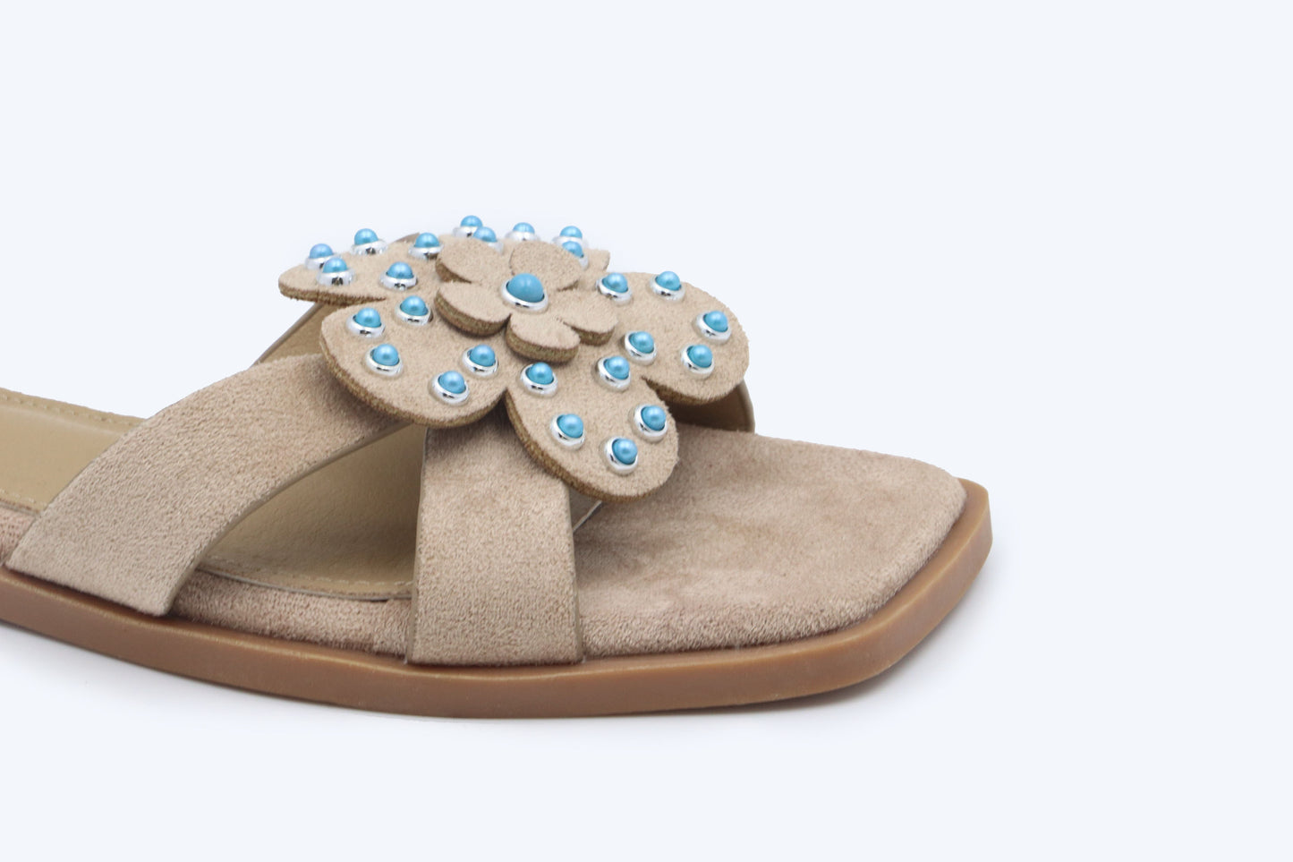 Coffe Gem Mule Flats