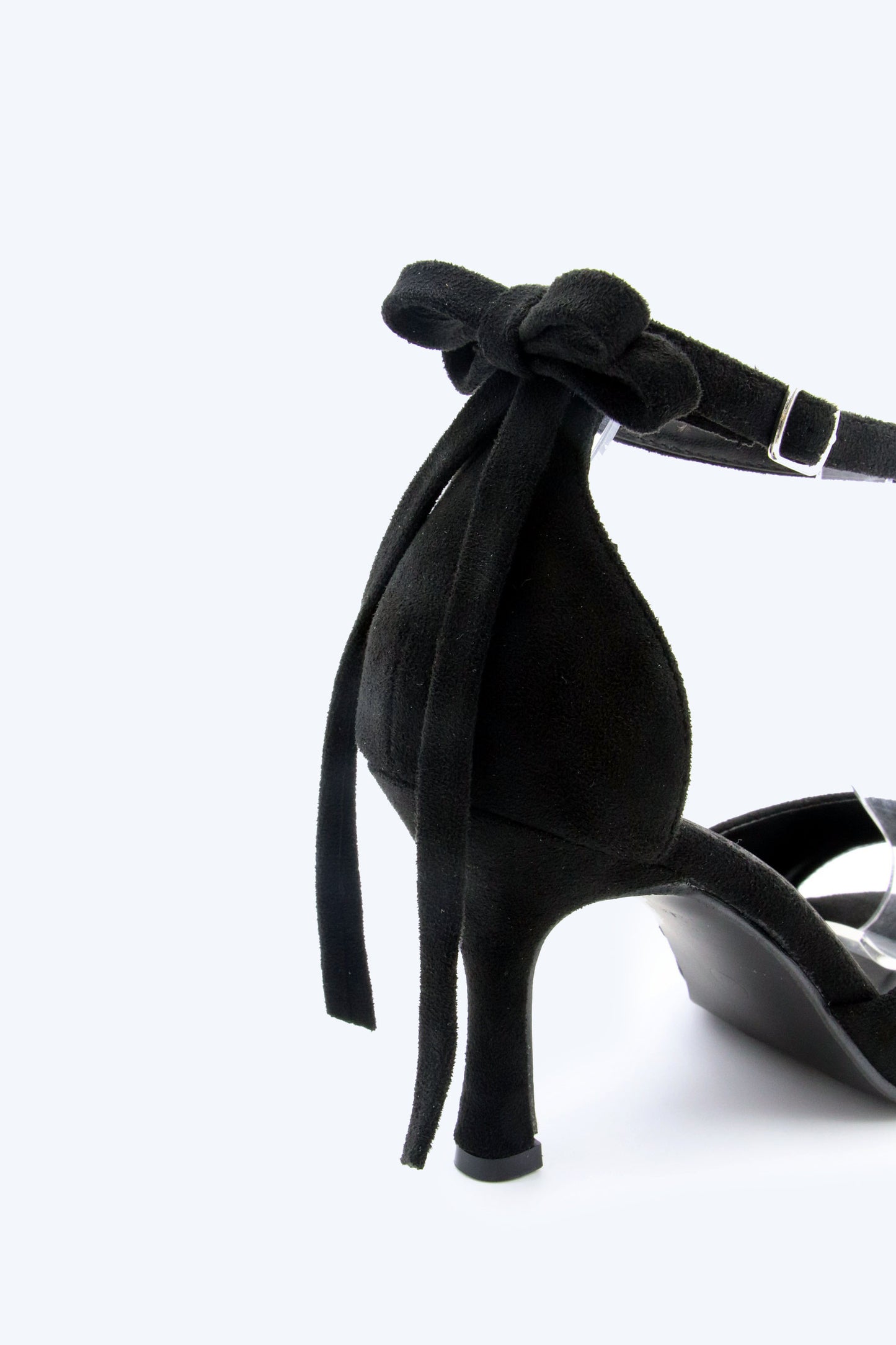 Black Chic Bow Heel