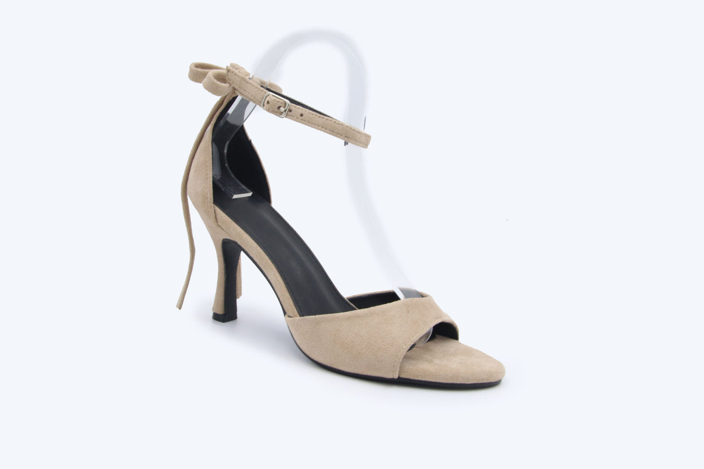 Nude Chic Bow Heel
