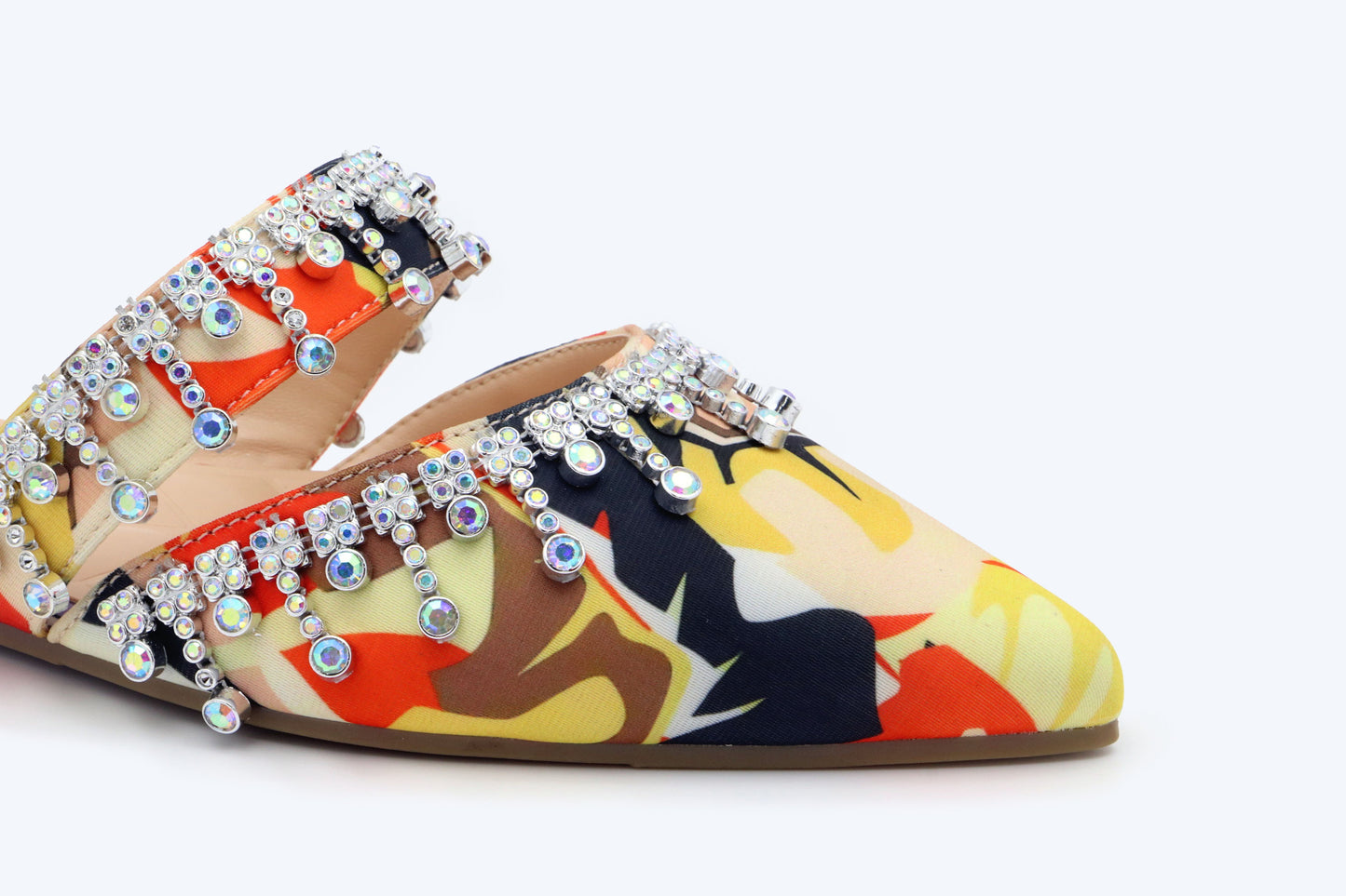 Brown Crystal Pop Flat