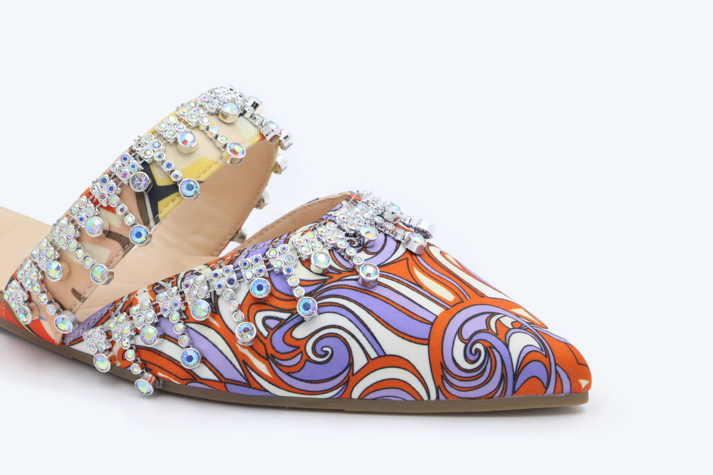 Red Sparkle Pop Flat