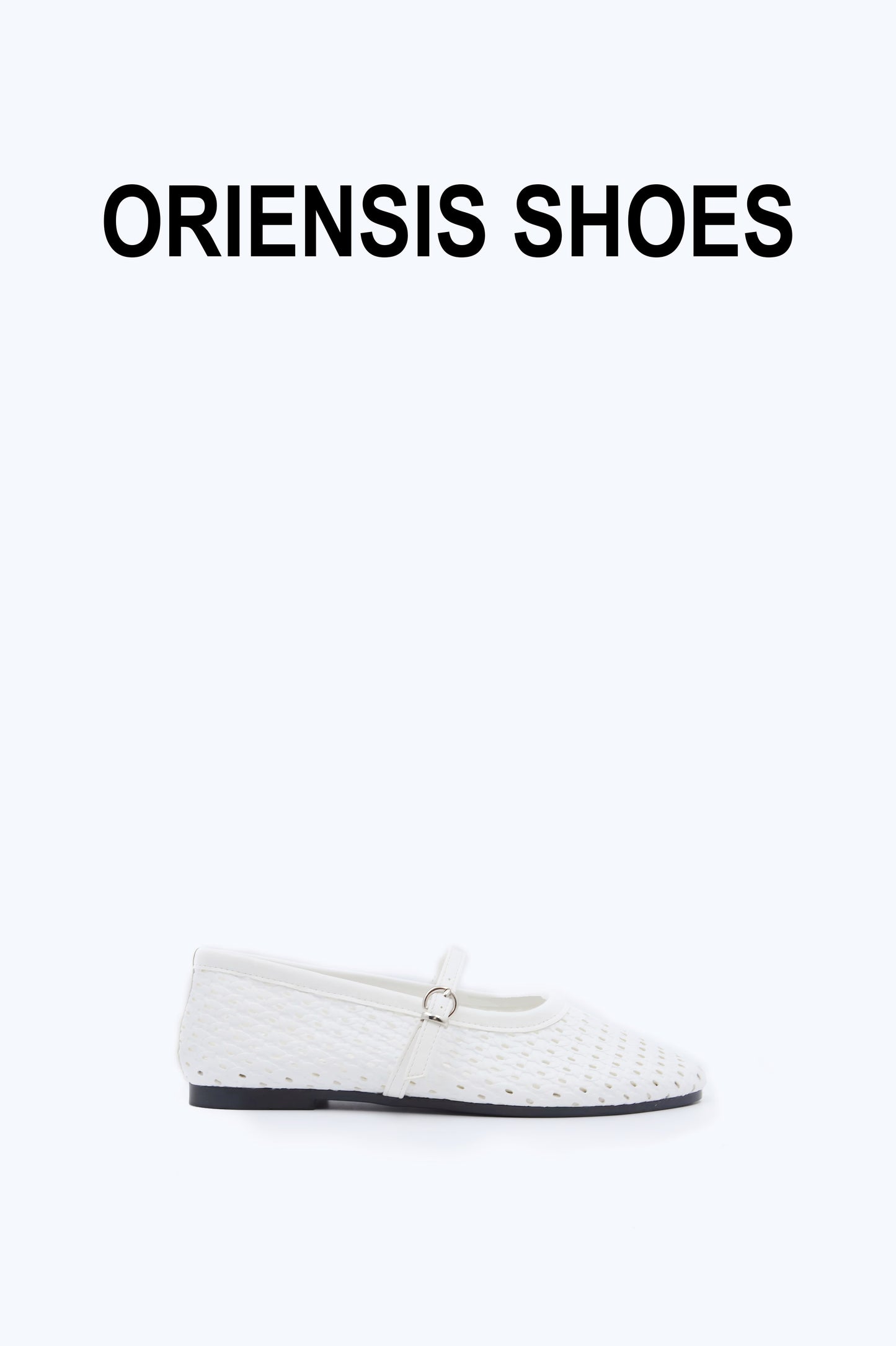 White Airy Mary Flat
