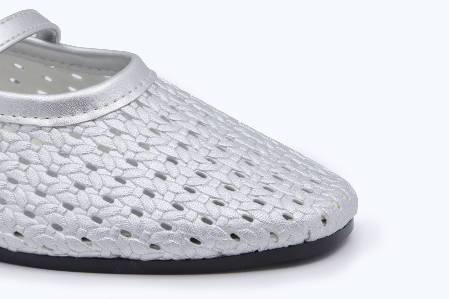 Silver Airy Mary Flat