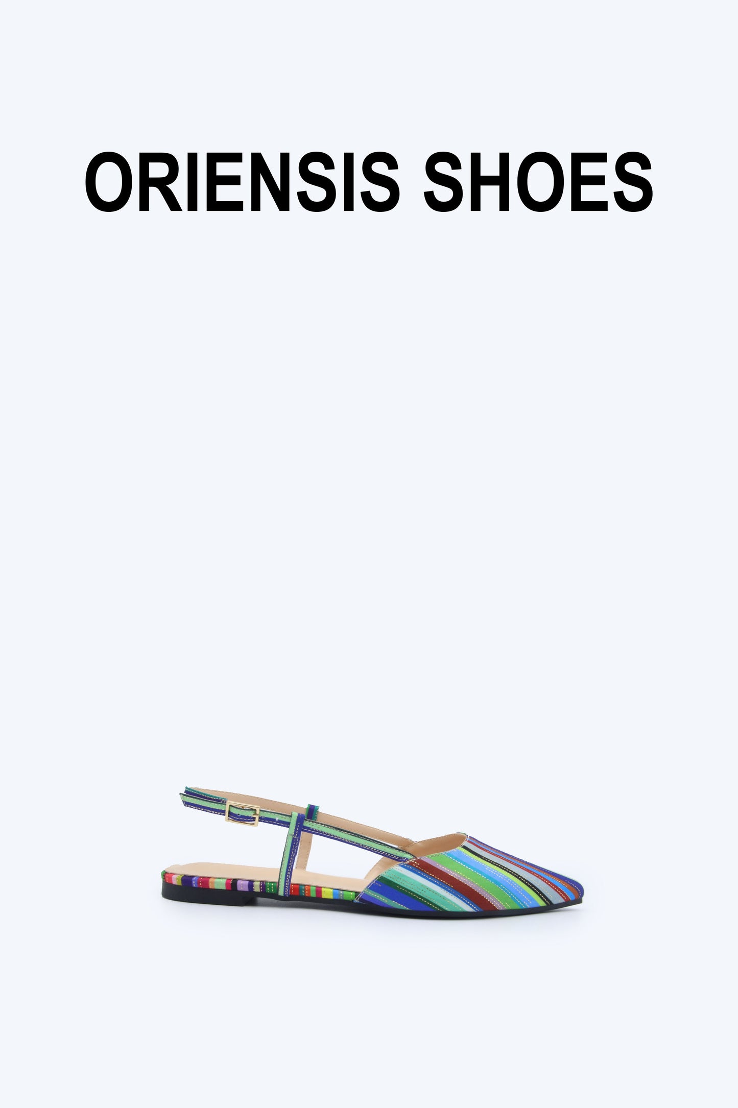 Rainbow Stripe Gleam Flat
