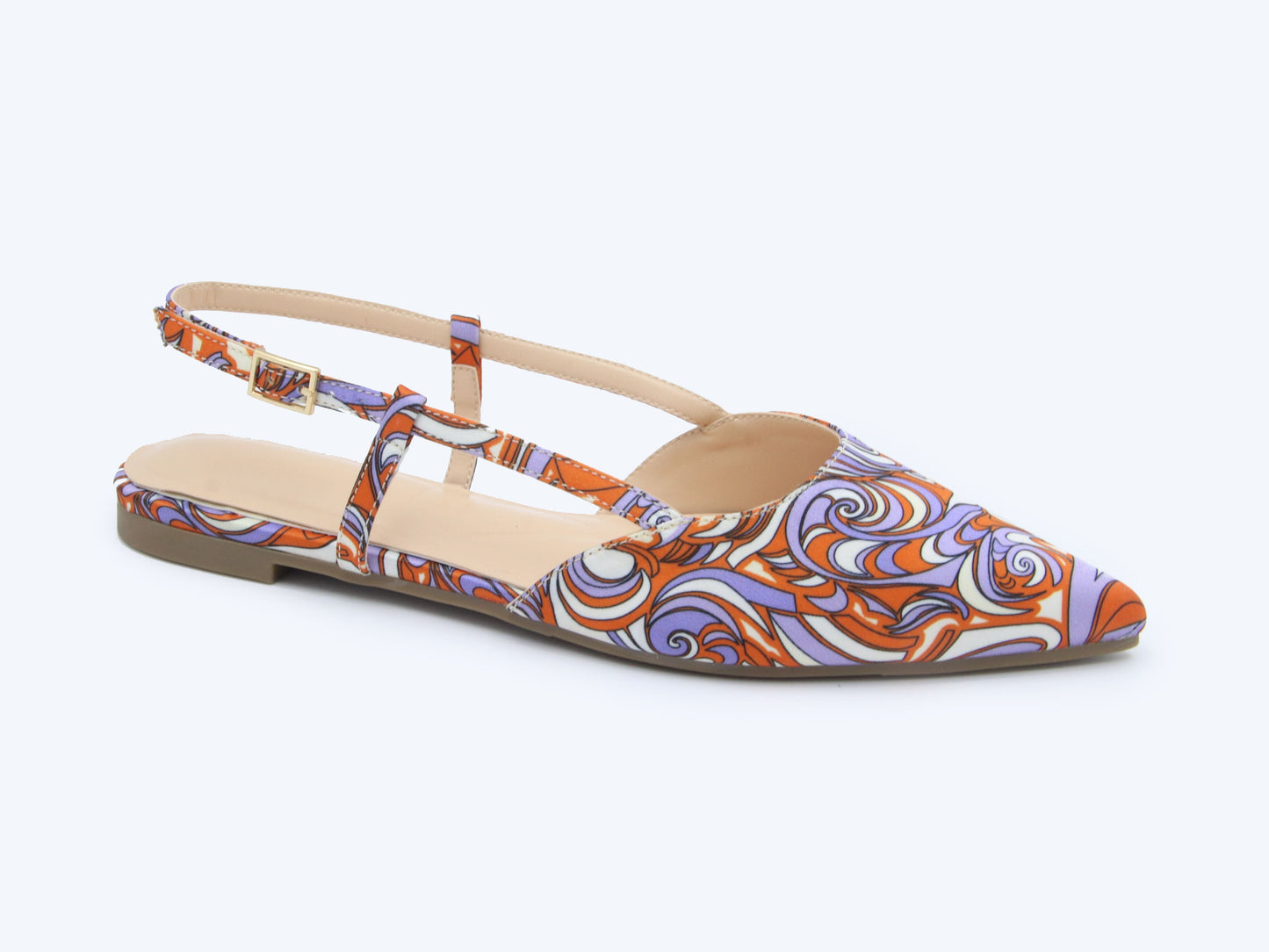 Purple Print Pulse Flat