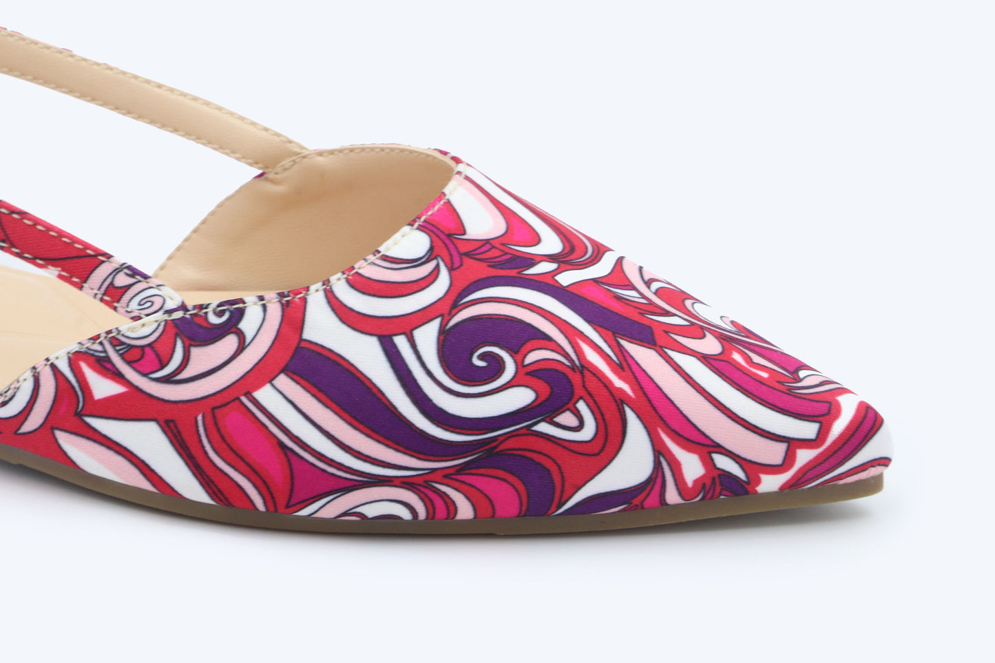 Pink Print Pulse Flat