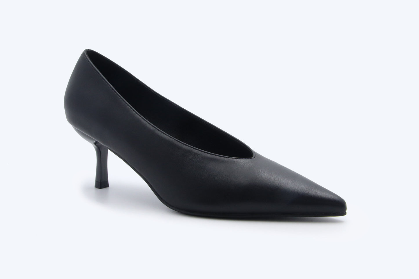 Black Simple Heels