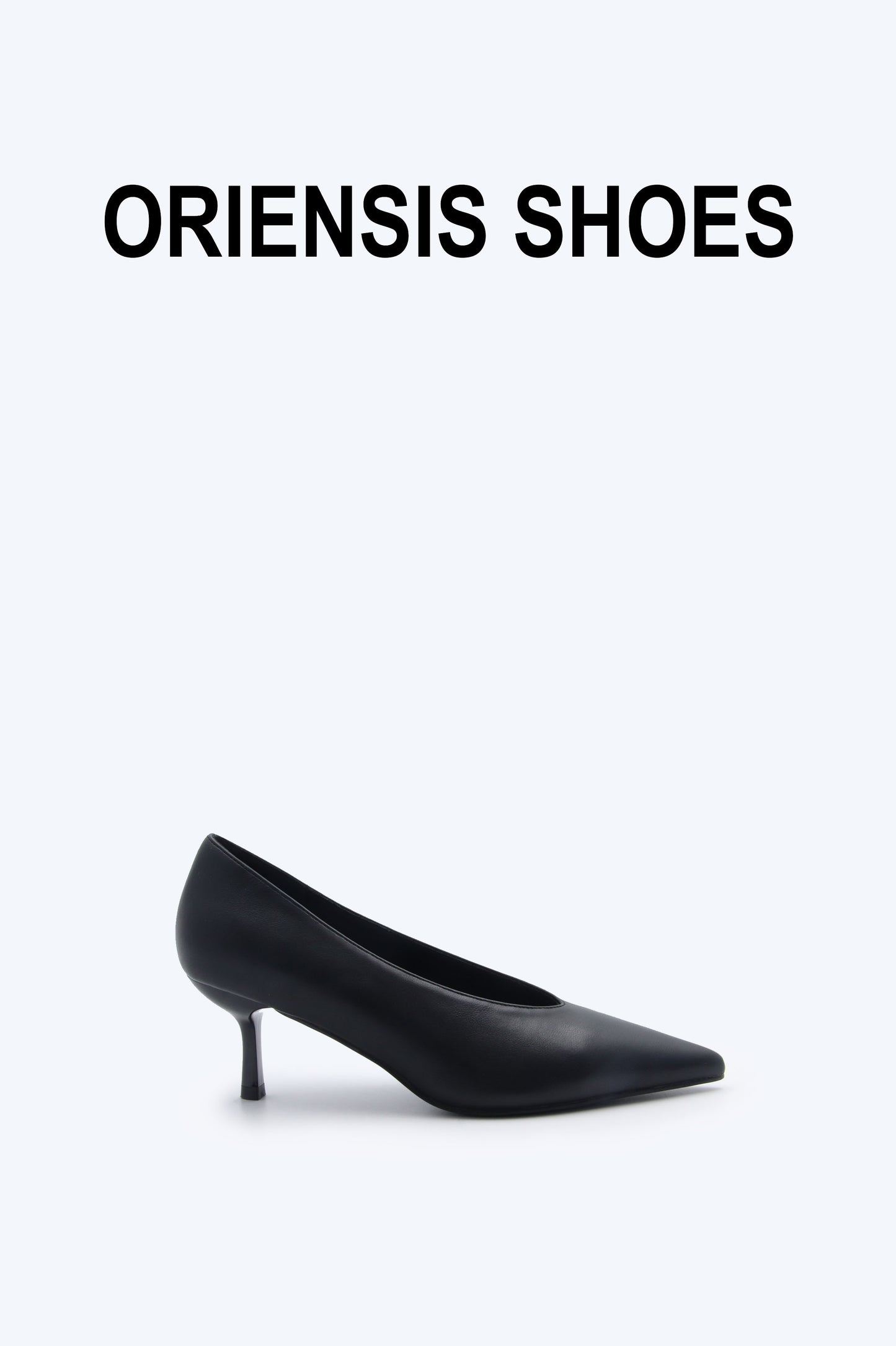 Black Simple Heels